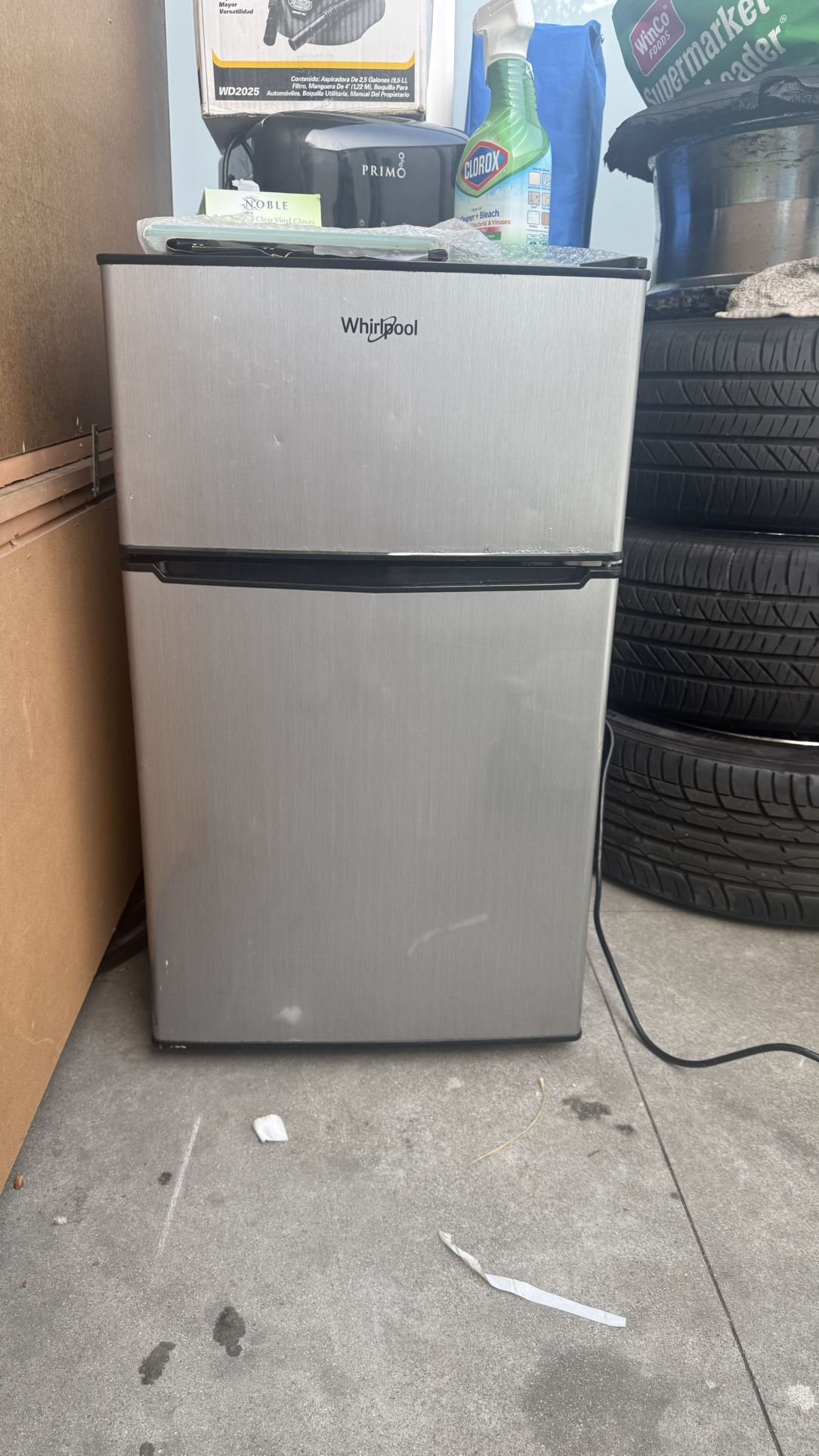 Whirlpool Mini Fridge with Freezer – Model WH31S1E – 3.1 cu. ft.