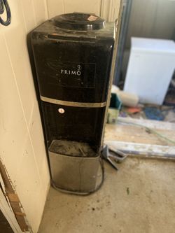 Primo Water Deluxe Dispenser Top Loading, Hot/Cold/Room Temp, Stainless Steel