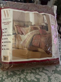 Wamsutta Quilted Jacquard Queen Comforter