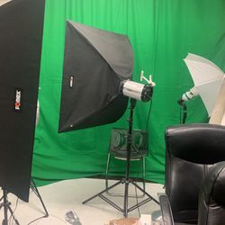 Full Photo Studio Lighting, Back Ground