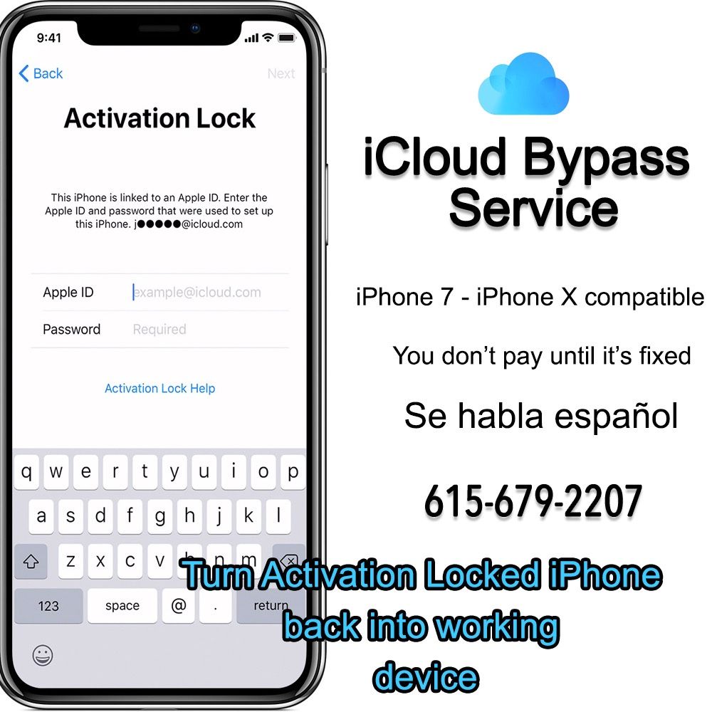 iCloud Bypass Service {url removed}