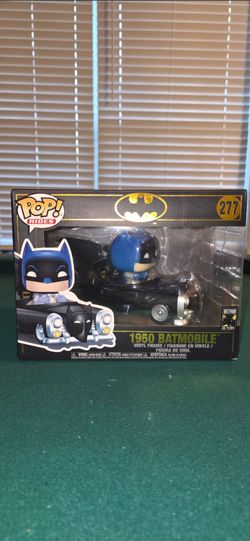 Funko Pop! Rides Batman 1950 Batmobile Vinyl Figure #277 Comic Heroes