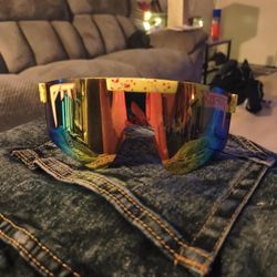 Pit Viper Polarized Snowboarding Glasses