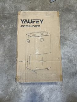 Yaufey 150 Pints Energy Star Dehumidifier with Pump for Home, Basement and Large Room up to 7000 Sq. Ft., With Drain Hose, Timer, Intelligent Humidity