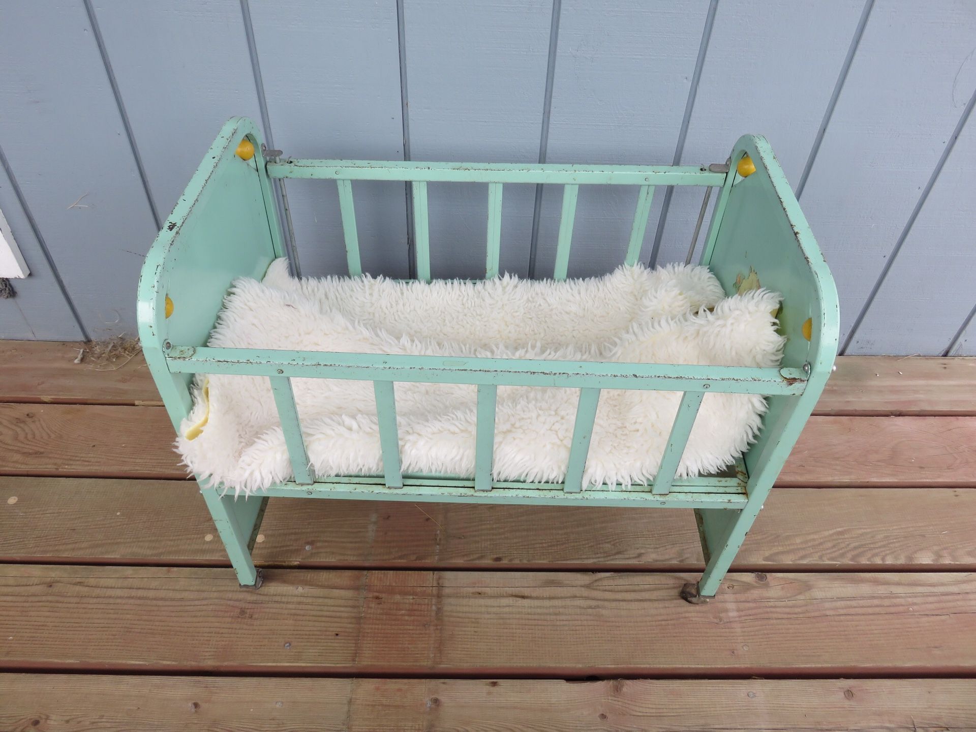 1050’s Antique Doll Crib - awesome find!