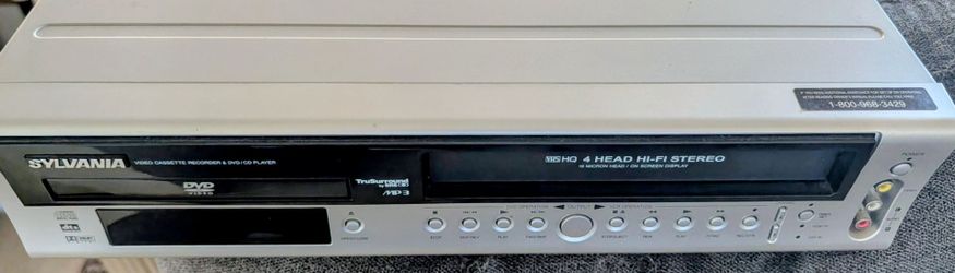 VHS DVD Player Combo