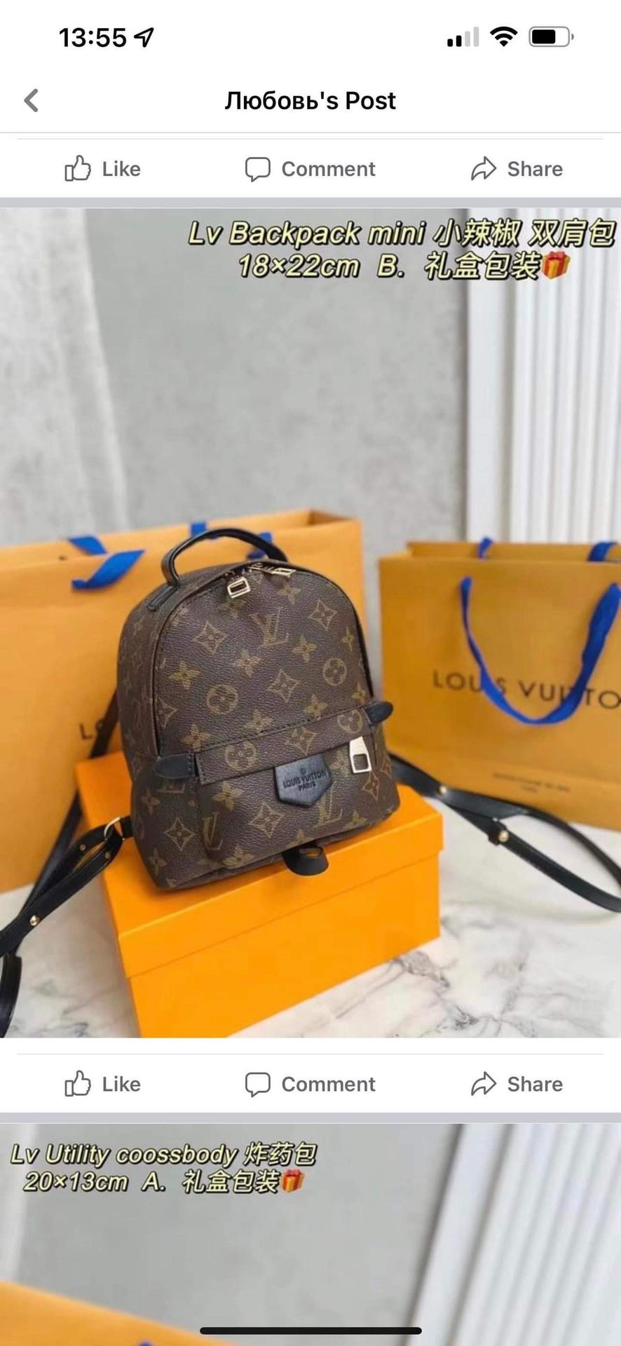 Louis Vuitton Backpack Mini  