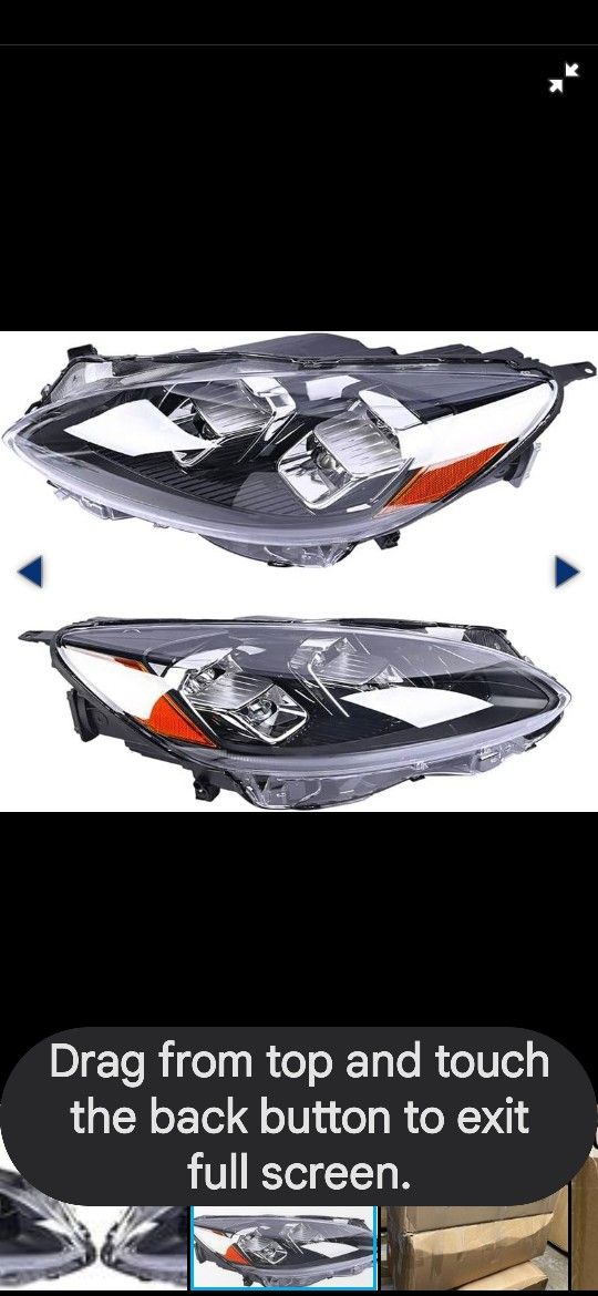Retail $519.99) Symway Left & Right Headlight Assembly - Ford Escape SEL 2020-21