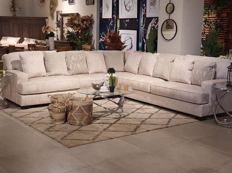 Radcliffe Parchment Modular Sectional (Sofa & couch, living room)