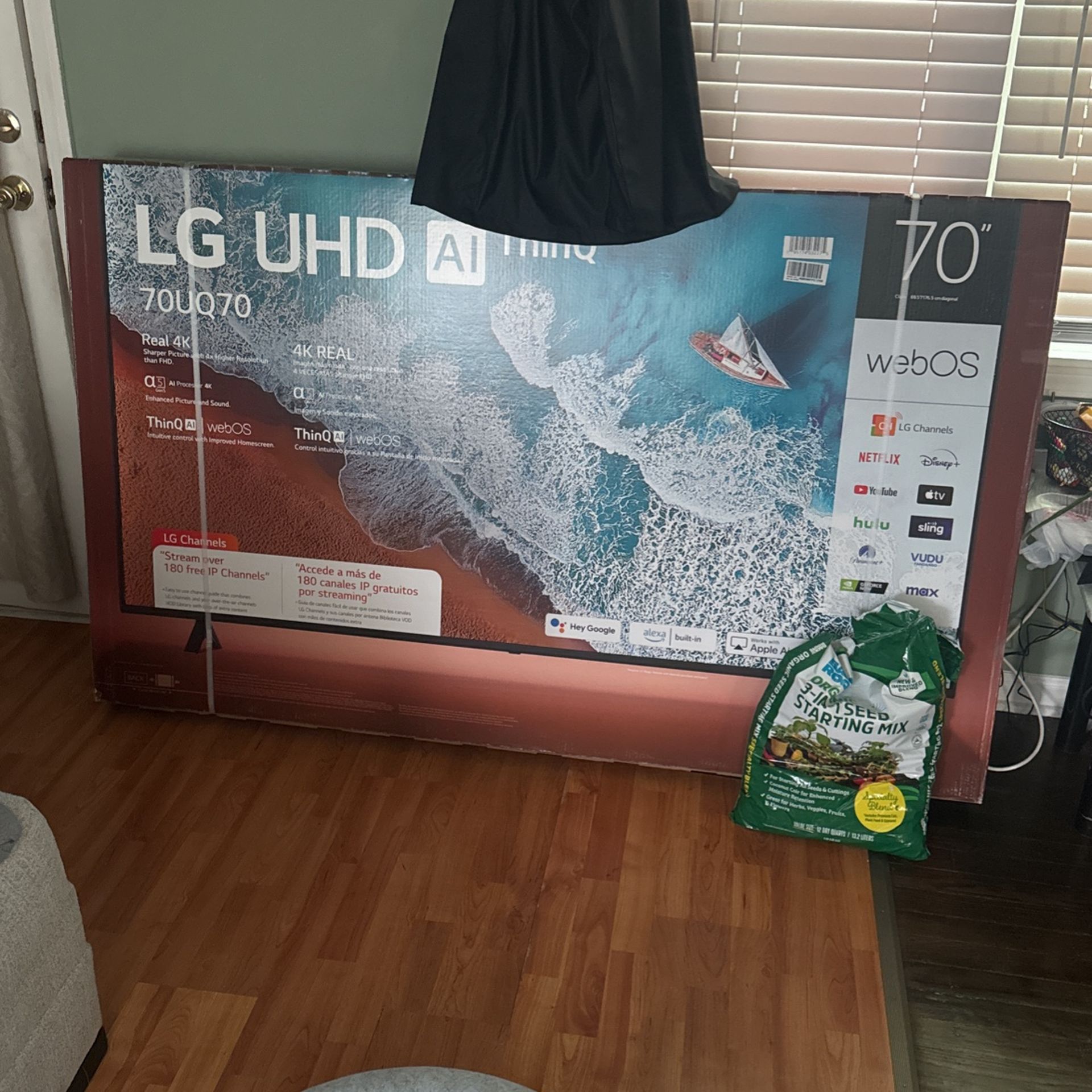 Lg UHD Ai ThinQ 70 Inch Tv Brand New In Box Never Opened