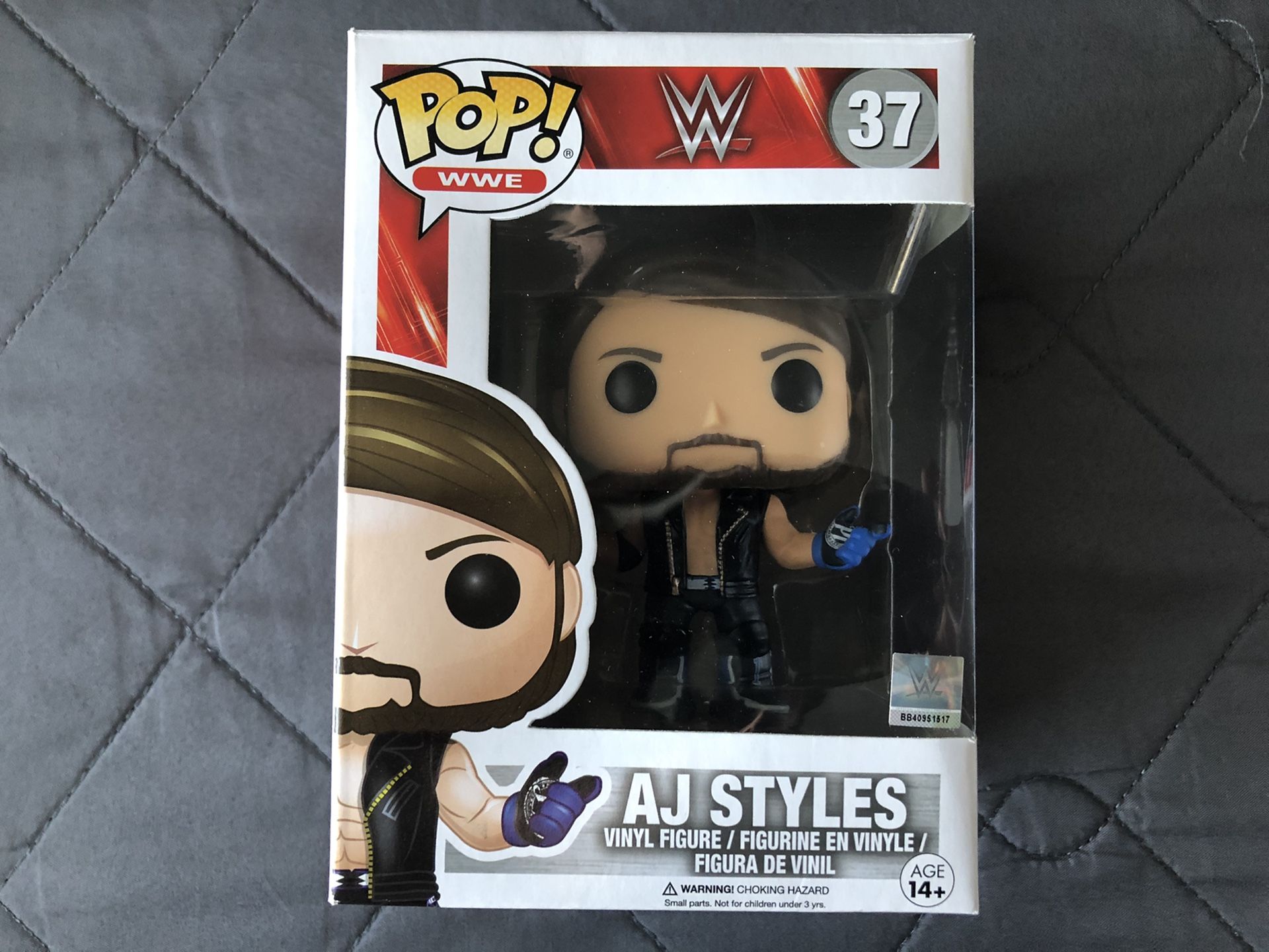 Funko Pop WWE AJ Styles collectible Toy Wrestling