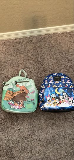 Loungefly Disney Mini Backpacks Set of 2