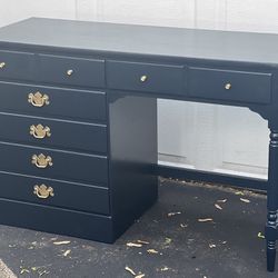 Refinished Ethan Allen Desk / Vanity 