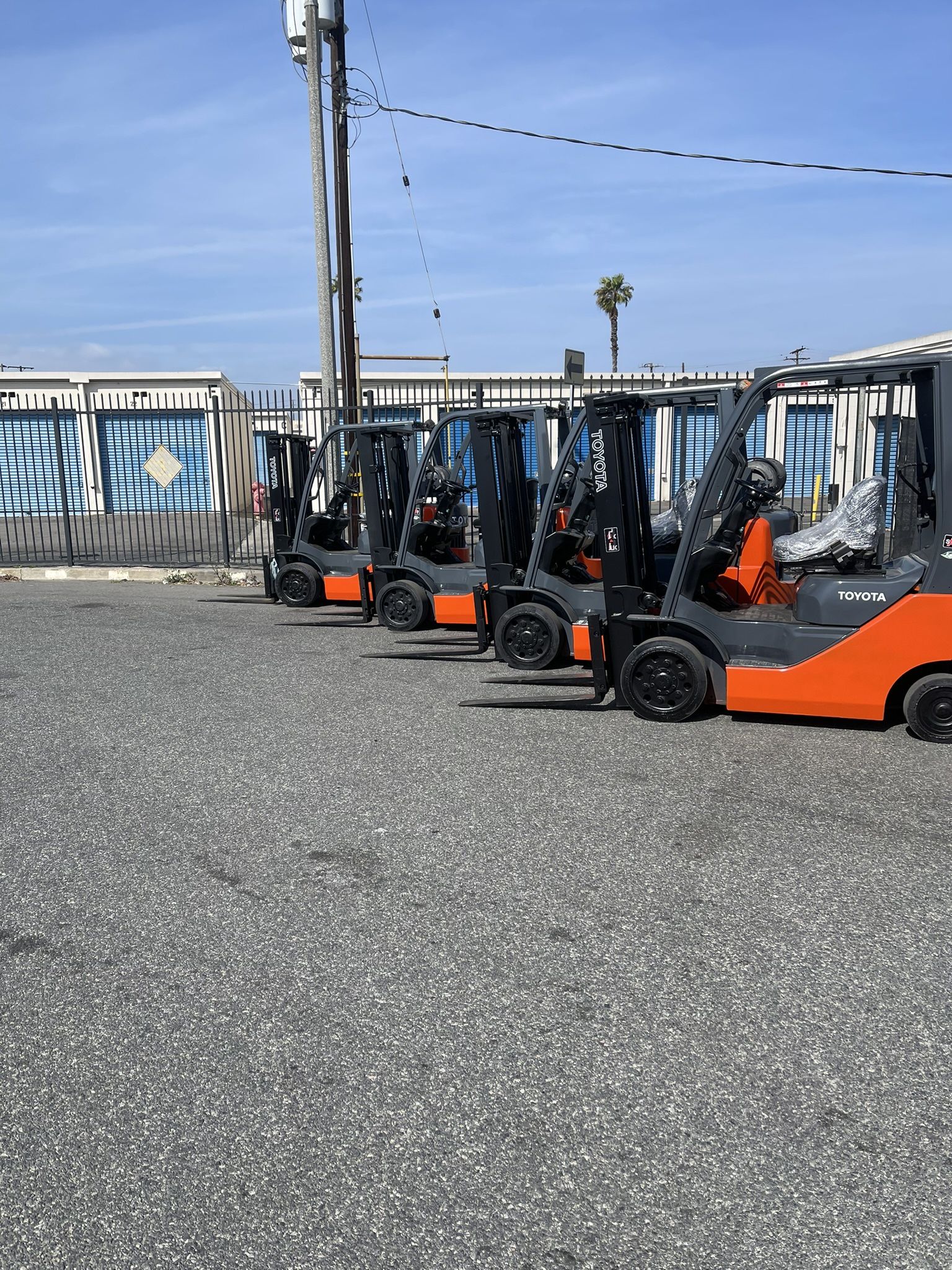 Toyota Forklift 4000 Lbs 2 Stage Model 8