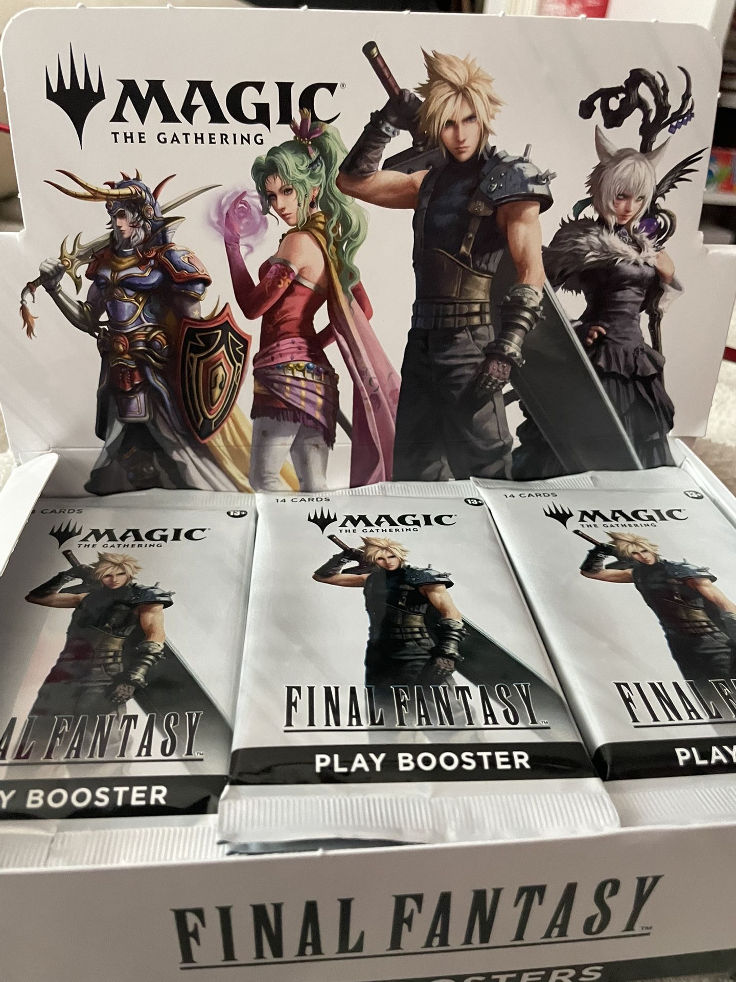 TCG Magic The Gathering Final Fantasy Booster