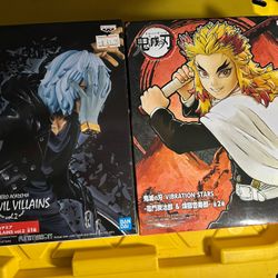 Demon Slayer & My Hero Academia Figures Banpresto Bandai