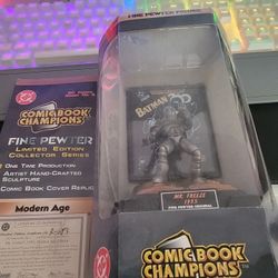 Comic Book Champion DC Mr Freeze 1995 Pewter Figure.