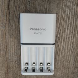 Panasonic AA/AAA Battery Charger (Model: BQ-CC55) For Sale