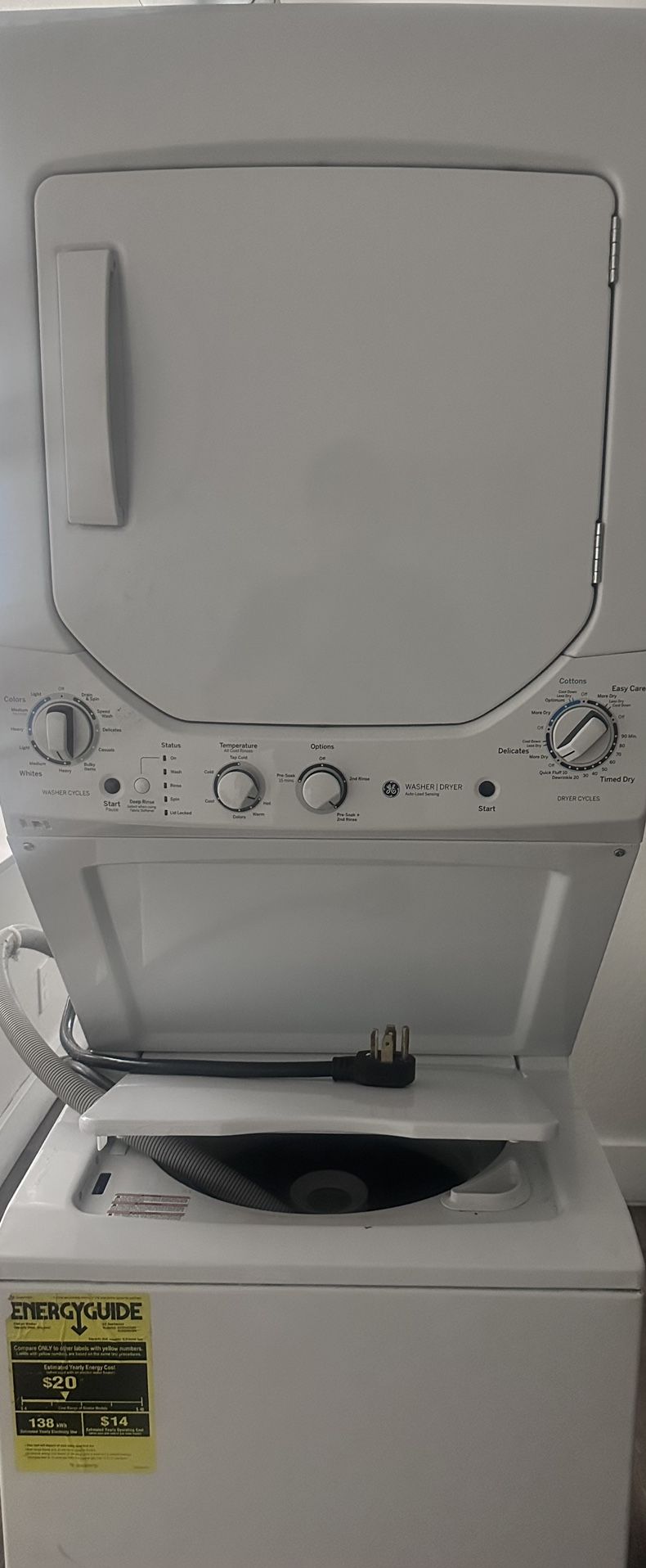GE Stackable Washer N Dryer