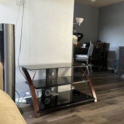 Black glass Table 