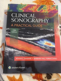 Clinical Sonography - A practical guide Book