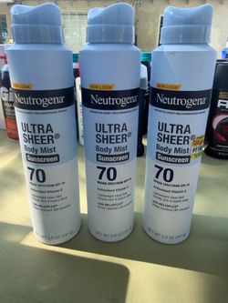 Neutrogena sunscreen