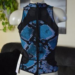 NWT Lululemon Reversible Salty Swim SL Rashie Top