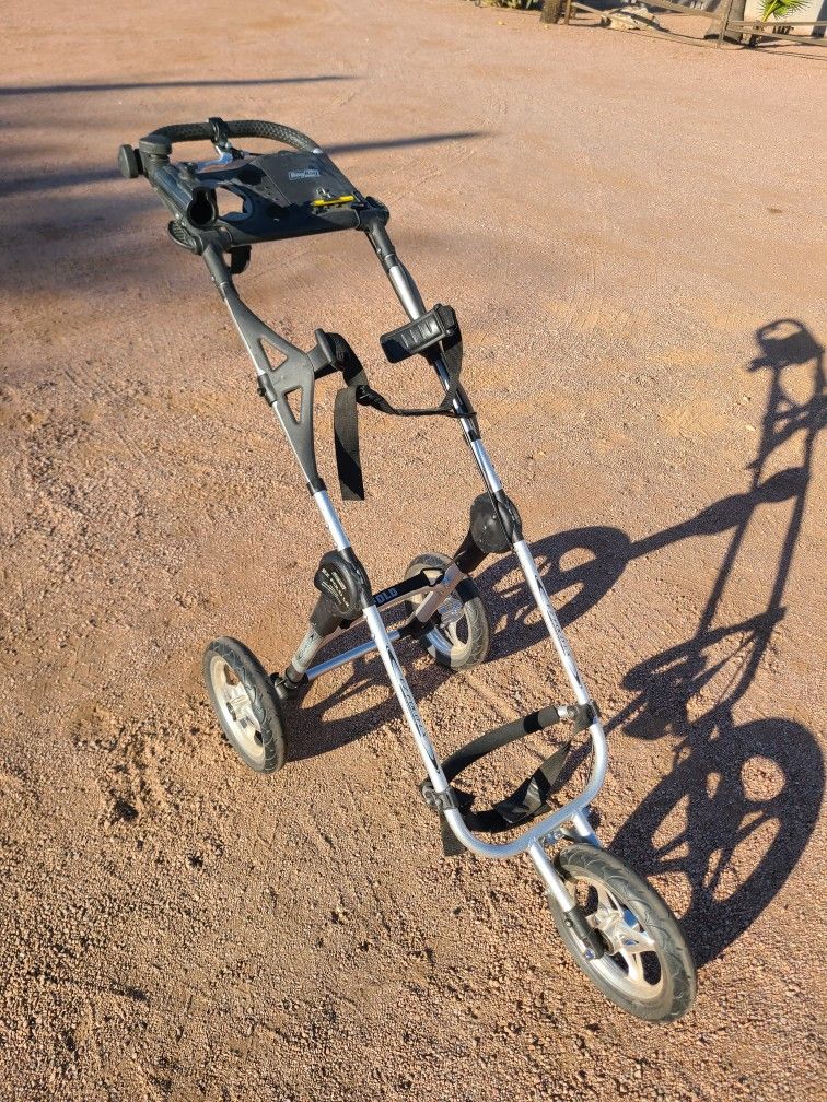 Bag Boy Push Pull Golf Cart EZ Fold 3 Wheel