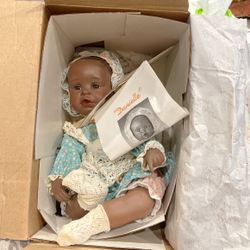 Doll Porcelain Doll Danielle By Yolanda Bello