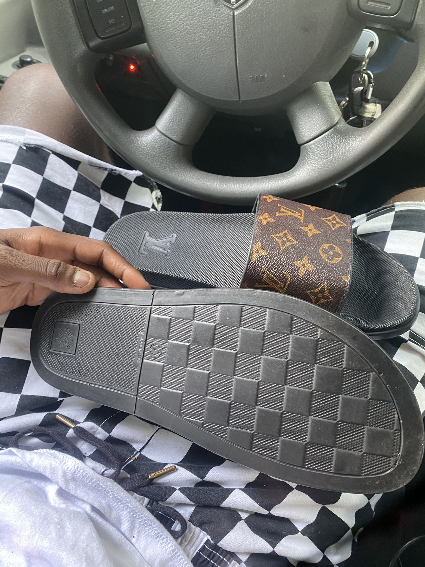 Louis Vuitton X NBA Slides for Sale in Charlotte, NC - OfferUp