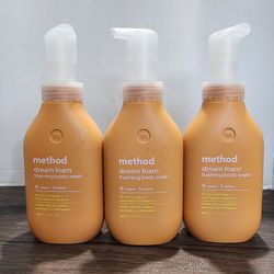 3pk Pampering Method Dream Foam Body Wash 13.5 oz - Eco-Friendly & Cruelty-Free
