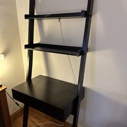 Coaster Furniture Ladder Desk Cappuccino 