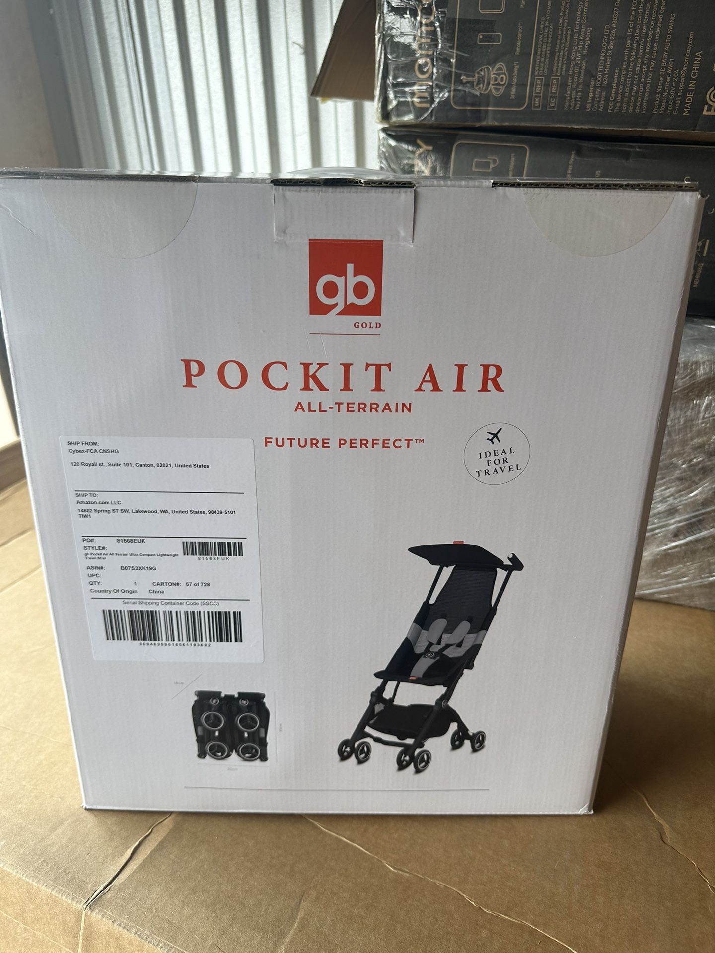 Goodbaby Pockit All Terrain Baby Lightweight Stroller