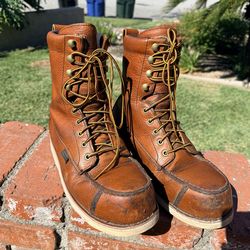 Irish Setter Wingshooter ST 8” work boots 9.5D