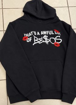 Beso hoodie size large