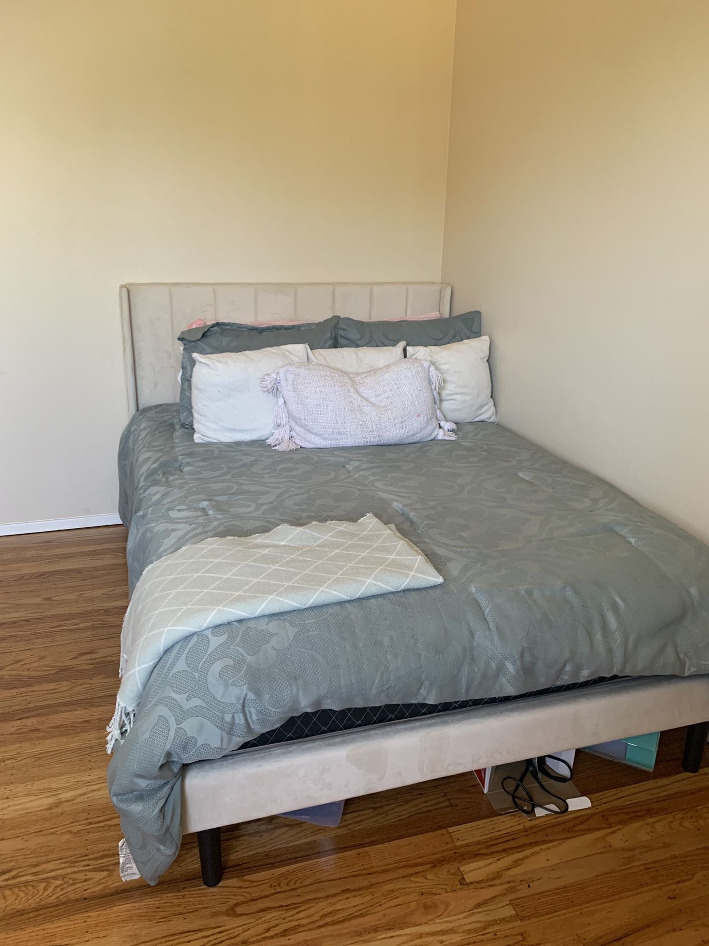 Full Size Bed with Mattress Included