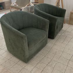 Swivel Accent Chairs