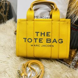 Small Tote Bag Very Pretty Mustard Color 