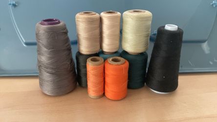 10 Spools Of Vintage Sewing Thread