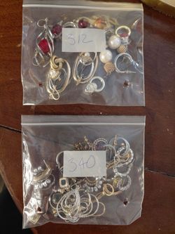 Vintage And Contemporary Earrings!! 