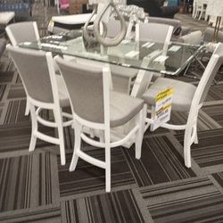 7pc Pub Dining Room Set 