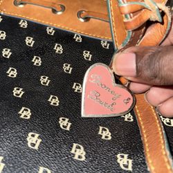 Dooney and Bourke Bag with Heart Charm