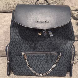 MK jet Set Large Logo Back Pack 