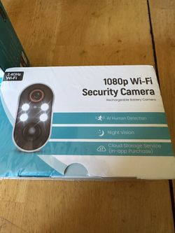 1080p 2.4GHZ WI FI Security Cameras 