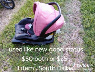 Car seat , baby bed Moses and training toilet seat.