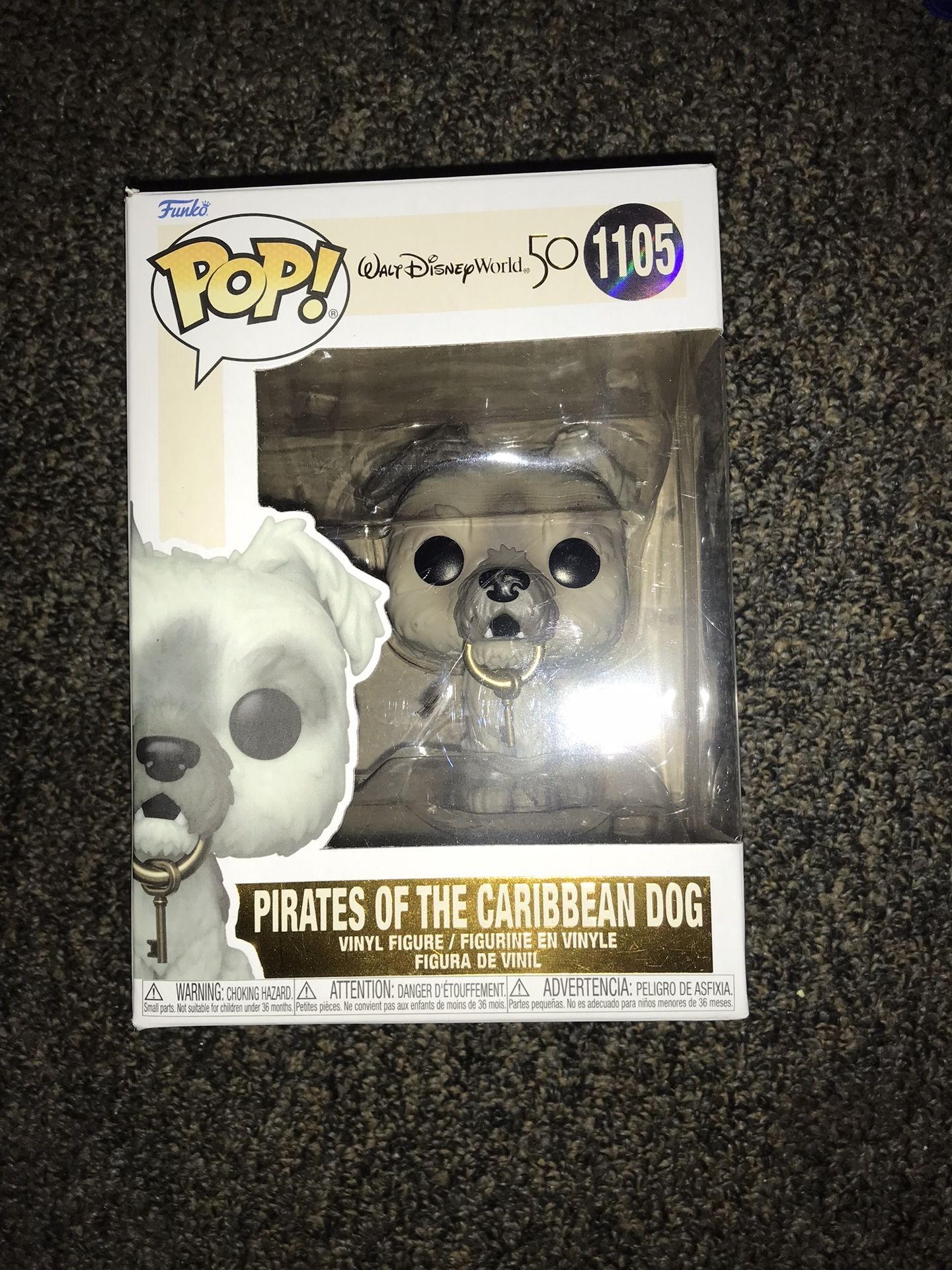 Disney’s 50 Year Anniversary Pirates Of The Caribbean Dog Funko Pop