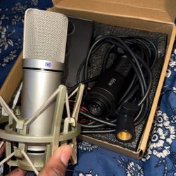 Audio Interface And Two Microphones 