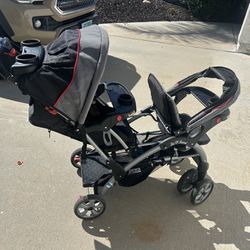 Baby Trend Sit N' Stand Double Stroller