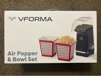 VFORMA Air Popper & Bowl Set - Popcorn Maker
