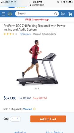 Proform treadmill 520 zni hot sale